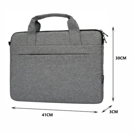 Torba Qinnxer Classic Bag 14 - 15.6" szara