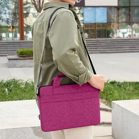Torba Qinnxer Classic Bag 14 - 15.6" różowa