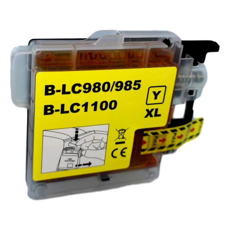 Tusz WhiteBox BR-980Y 980Y LC980Y LC985Y LC1100Y bulk 12ml