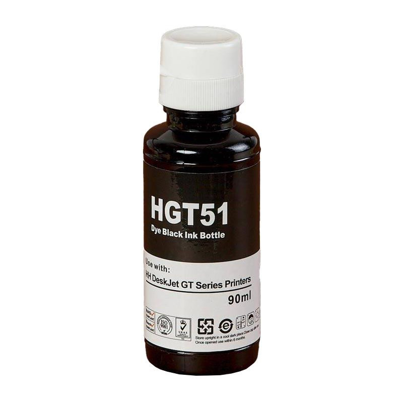 Tusz Refill Ink HP-GT51XLB X4E40AE bulk 90ml