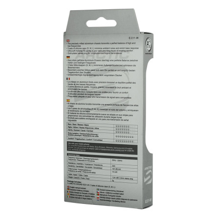 Słuchawki Arctic E231-W